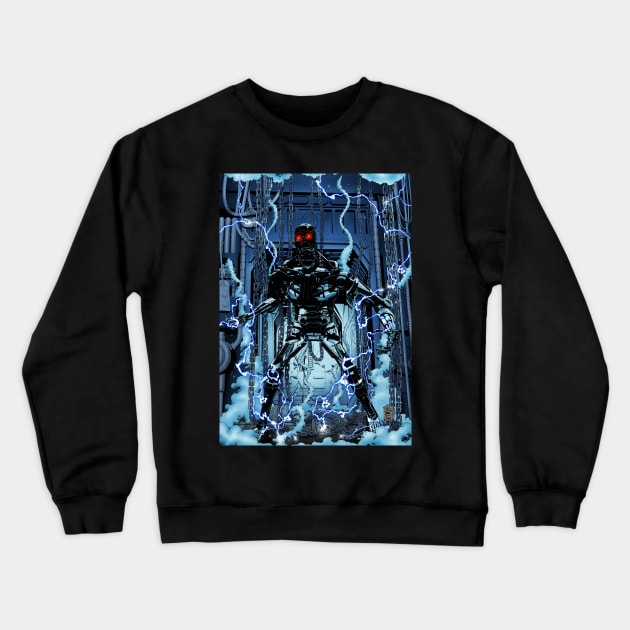 Terminator Tempest Crewneck Sweatshirt by SimonBreeze